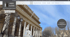 Desktop Screenshot of amiel-susini-avocat.com